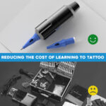Cartuchos de tatuagem com caneta esferográfica Solong com membrana 20 unidades