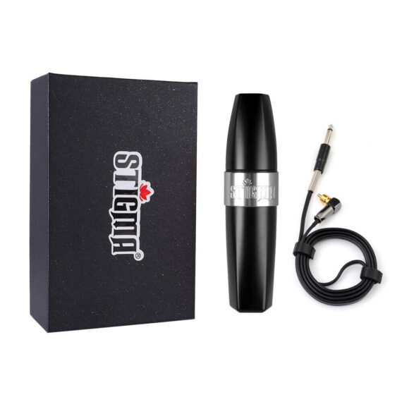 סטיגמה סט עט קעקוע מנוע שפתון שחור באיכות גבוהה EK123-1