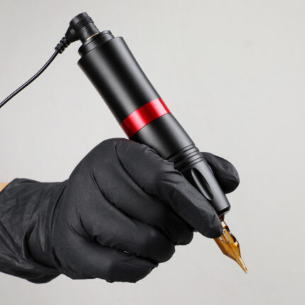 Kit completo de máquina de caneta rotativa para tatuagem
