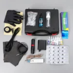 Solong EM154KIT02P162 Complete Rotary Tattoo Pen Machine Kit