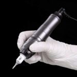 Solong Rotary Tattoo Pen Machine Black &amp; Silvery EM155