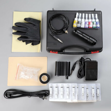 complete tattoo kit with Power supply EM155