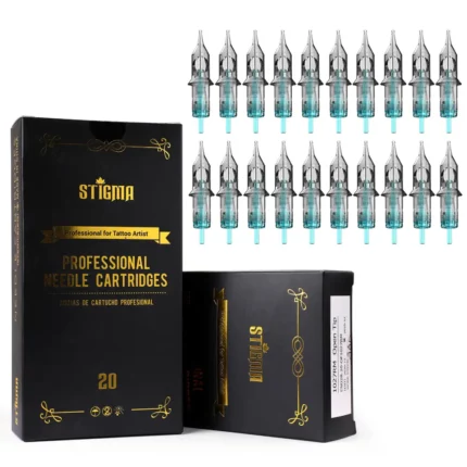 STIGMA ® Aquamarine Knight Tattoo Needle Cartridges 100 Boxes Mixed Size 2000Pcs