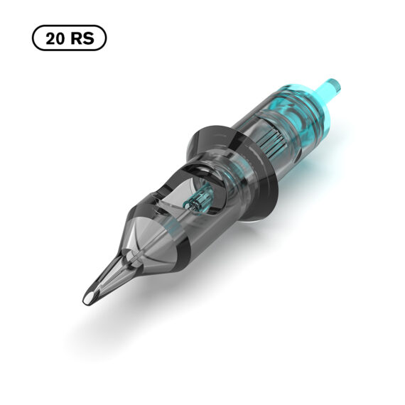 Aquamarine Knight Tattoo Needle Cartridges Round Shader/RS 20 pcs Stigma