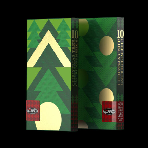 CNC Merry Christmas Tree Tattoo Cartridges Needle RL/RM