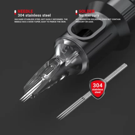 EN05Bugpin Disposable Tattoo Weaved Magnum Soft Cartridge Needles