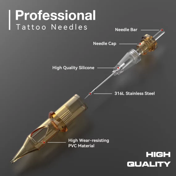 EN12 Premium Tattoo Needle Cartridges Round Liner/RL