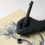 مجموعة أقلام ختم يدوية من سولونج مع قلم وشم يدوي GK802TN01-1