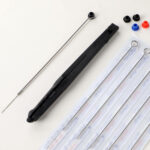 Kit de caneta de carimbo de mão Solong com caneta de tatuagem manual GK802TN01-1