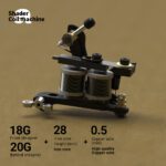 Hawink® Traditional Italy Handmade Coil Tattoo Machine Shader M322