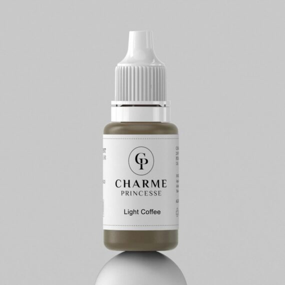 Charme Princesse Microblading Tinta pigmentada Café claro 1/2 OZ