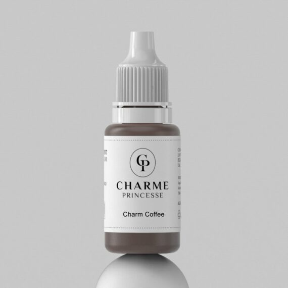 Charme Princesse Inchiostro pigmentato per microblading Charm Coffee 1/2 OZ