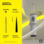 Quelle Round Shader Cartridge Needle EN05S/ RS 50PCS