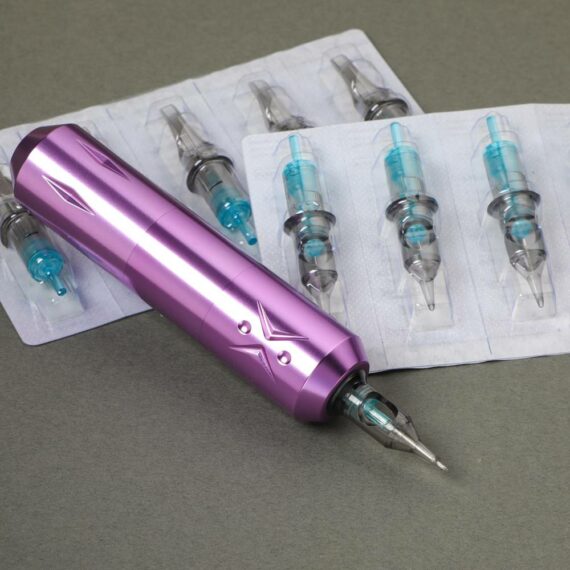 Kit de máquina de caneta de tatuagem rotativa sem fio STP29KITP199-4