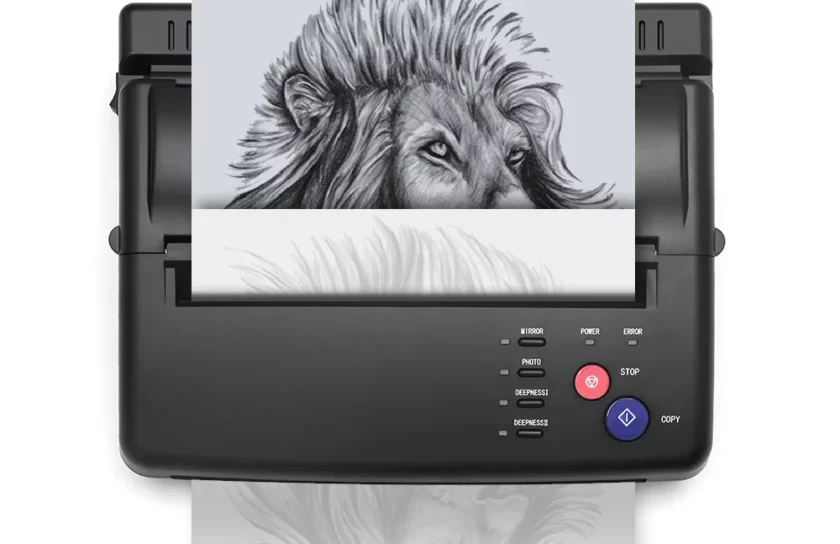 Impresora fotocopiadora de máquina de plantillas de transferencia de tatuajes