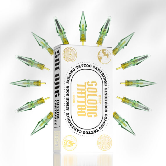 Solong EN01S Tattoo Needle Cartridges Round Liner/RL VITALITY 20PCS/50PCS