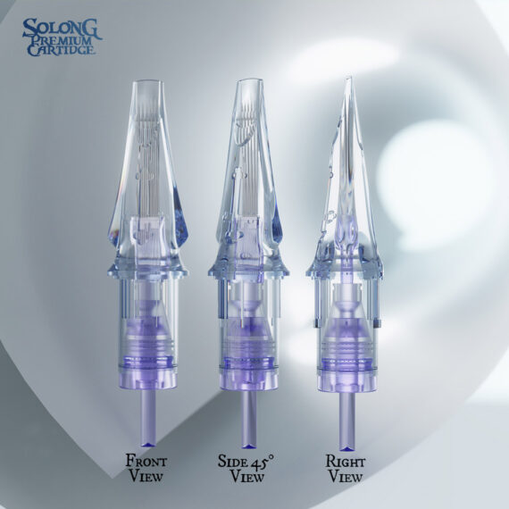 Solong King&#39;s Sword Tattoo Needle Cartridges Round Shader/RS 20PCS