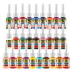 Solong Tattoo Ink Set 28 Complete Colors 1/6oz (5ml)