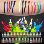 Solong Tattoo Ink Set 54 Complete Colors 1/6oz (5ml)