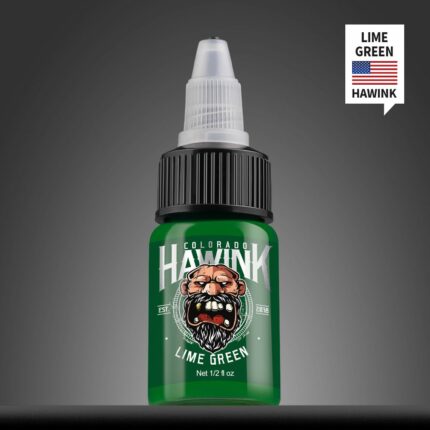Hawink® Tattoo Ink Lime Green 1/2 OZ