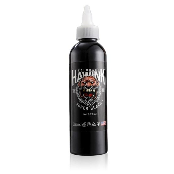 Encre de tatouage super noire HAWINK® 6,7 OZ (200 ml)
