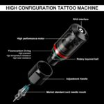 STIGMA Wireless Tattoo Gun Tattoo Kit STQ49P802-1&amp;1400 mAh Tattoo Battery