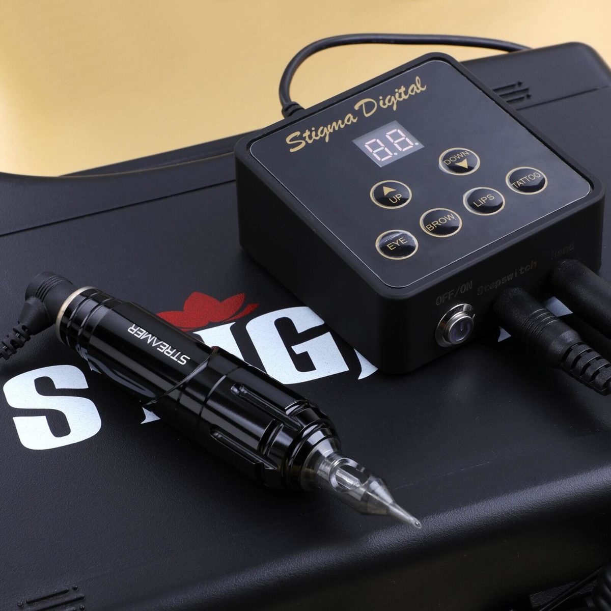 Solong Streamer Wireless Tattoo Machine Kit