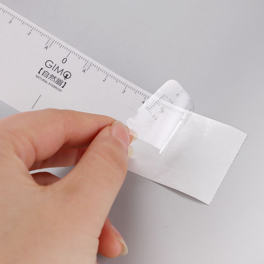 Disposable Template Eyebrow Ruler Sticker Stencil Microblading