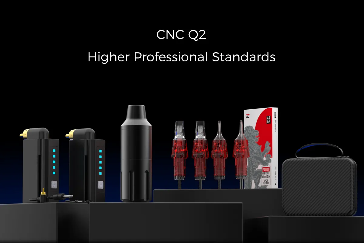 CNC® Q2 Tattoo Pen Machine Kit