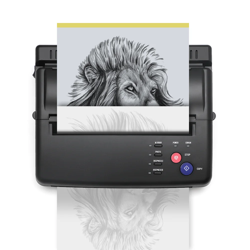 Handheld Thermal Tattoo Stencil Printer Tattoo Transfer Copier Machine with  Paper - China Tattoo Stencil Printer and Tattoo Pen price