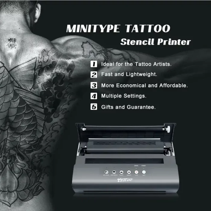 New Mini Tattoo Thermal Stencil Printer Machine