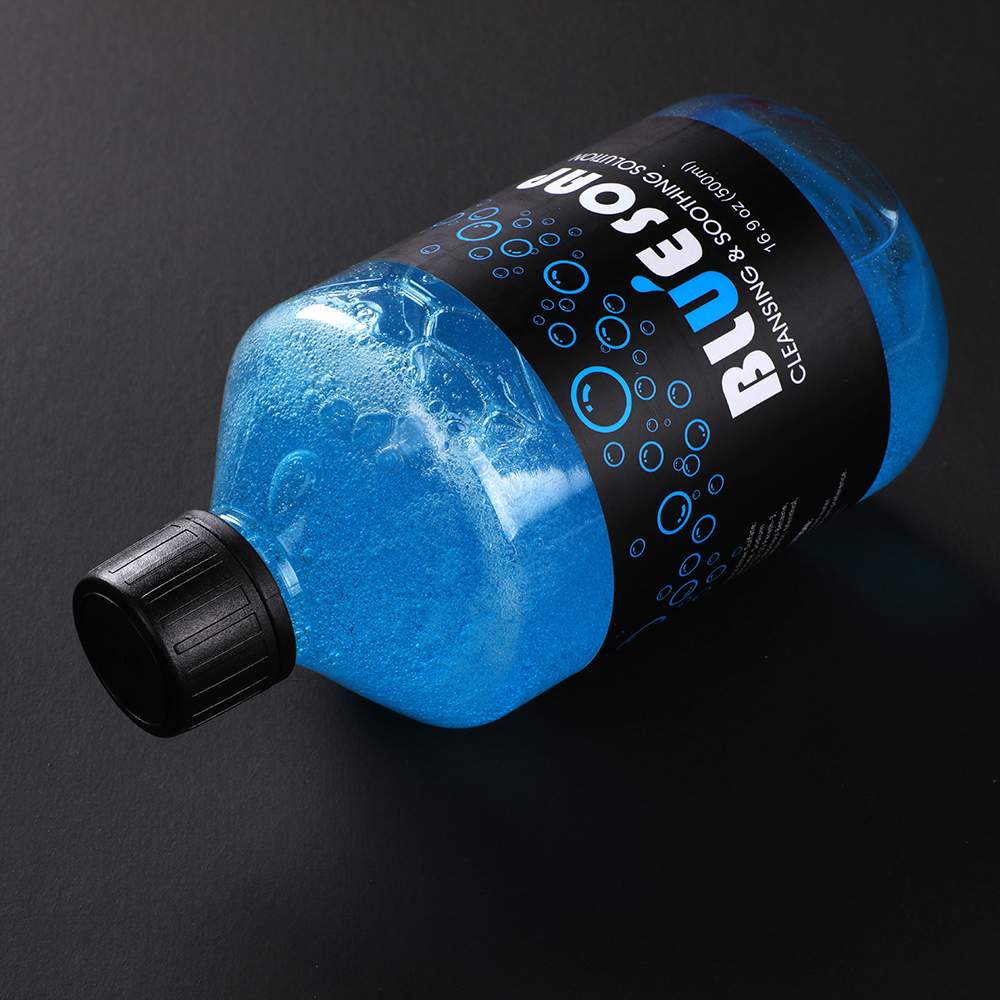 Blue Soap Cleaning & Soothing Solution Tattoo Studio Supply