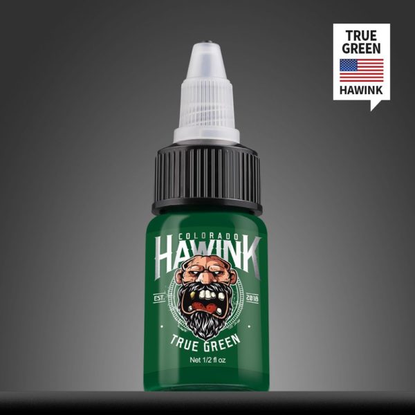 Hawink® Tattoo Ink True Green 1/2oz