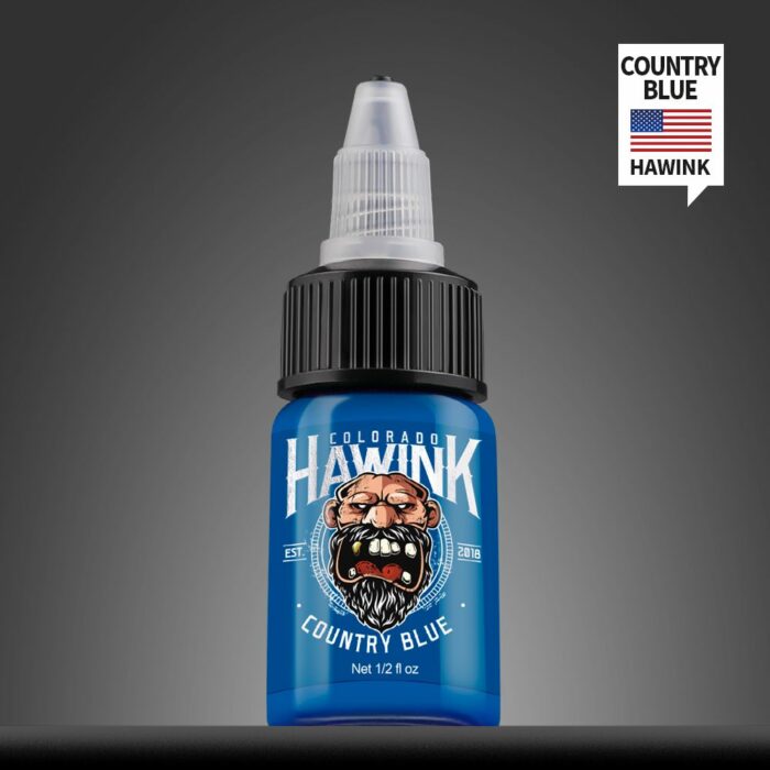 Hawink® Tattoo Ink Country Blue 1/2oz