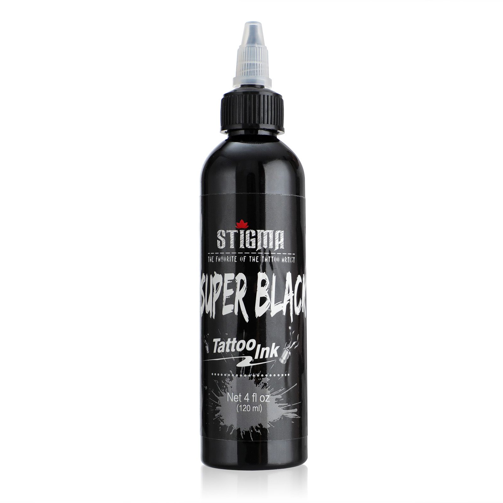Black Color Scale Tattoo Ink 4oz Super Black | Solong Tattoo Supply