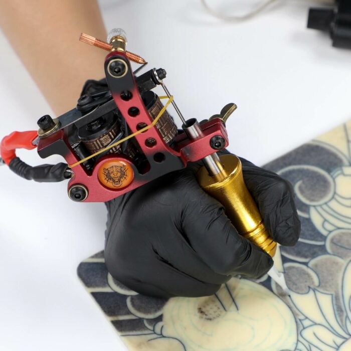 Hawink Complete Coiling Tattoo Machine Kit