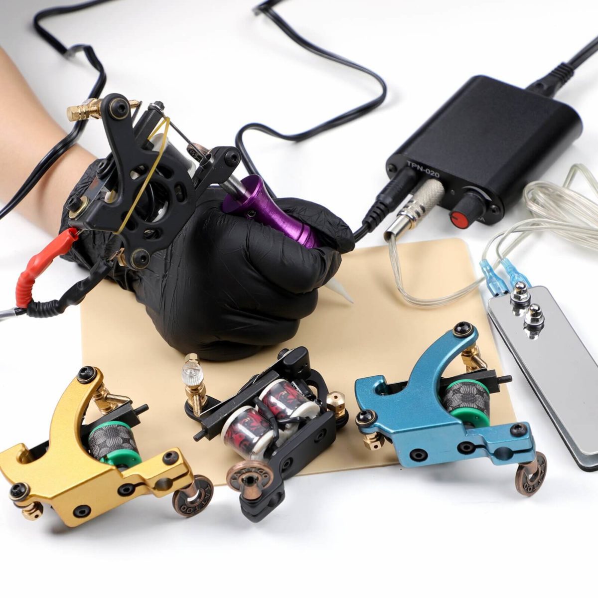 Hawink Four Coiling Tattoo Machine Kit