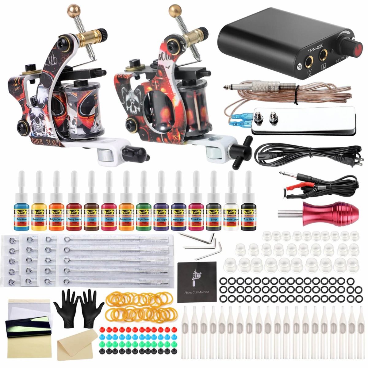 Solong Coiling Tatttoo Machine Kit