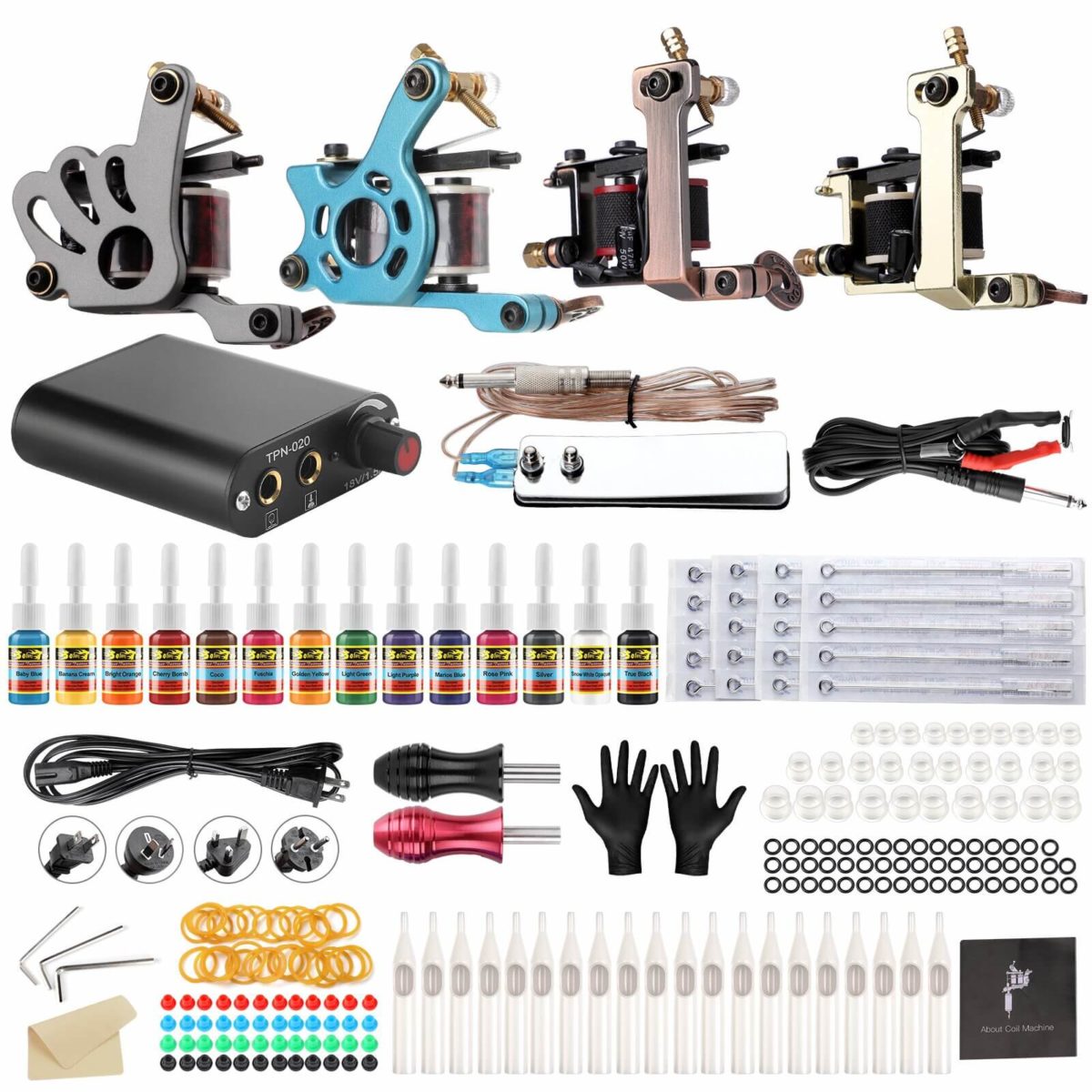 Solong Coiling Tattoo Machine Kit