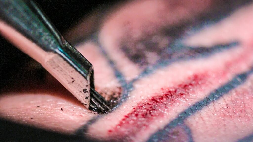 how tattoo needle work