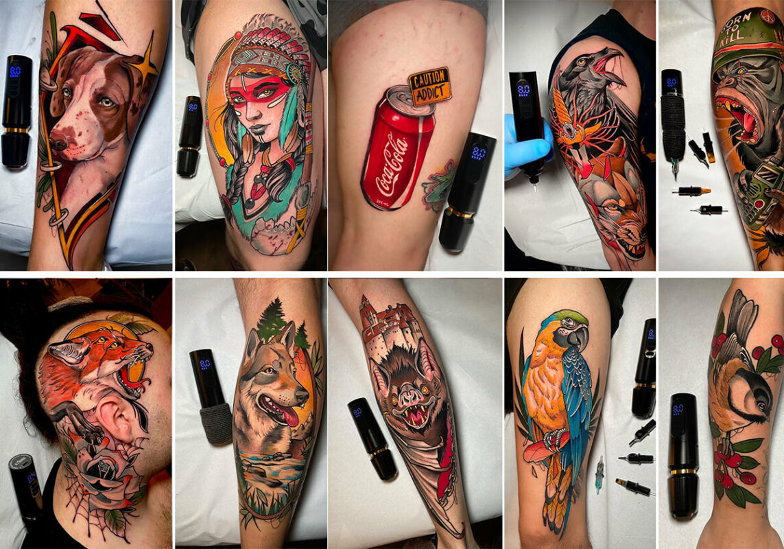 Color Packing Tattoo-5 Useful Tips - Solong Tattoo Supply