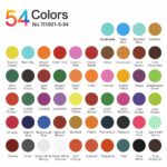 Solong Tattoo Ink Set 54 Complete Colors 1/6oz (5ml)
