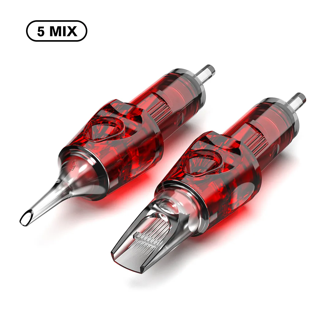 CNC Mixed Tattoo Needle Cartridges POLICE(Pack of 5pcs)